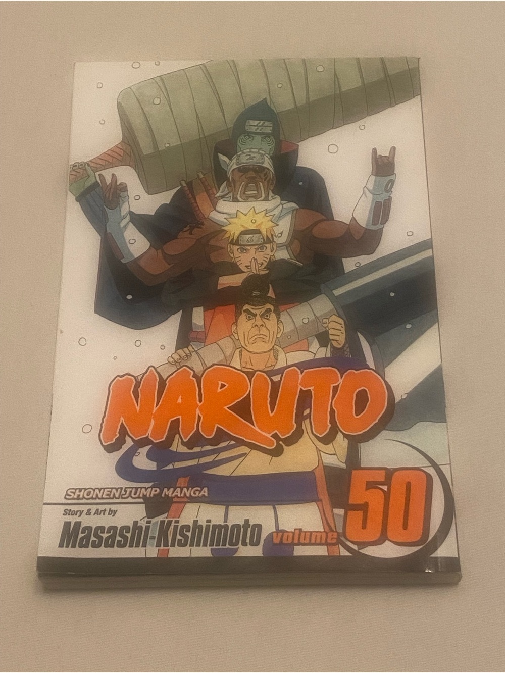 Naruto 50 Viz Media Manga Comedy Action Teen Shonen Water Prison Death Match